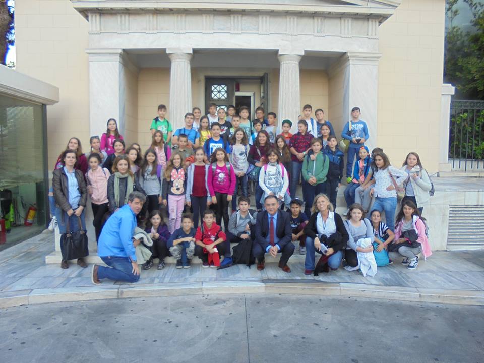 Επίσκεψη μαθητών του 3ου Δημοτικού Σχολείου Λάρισας στην Αθήνα